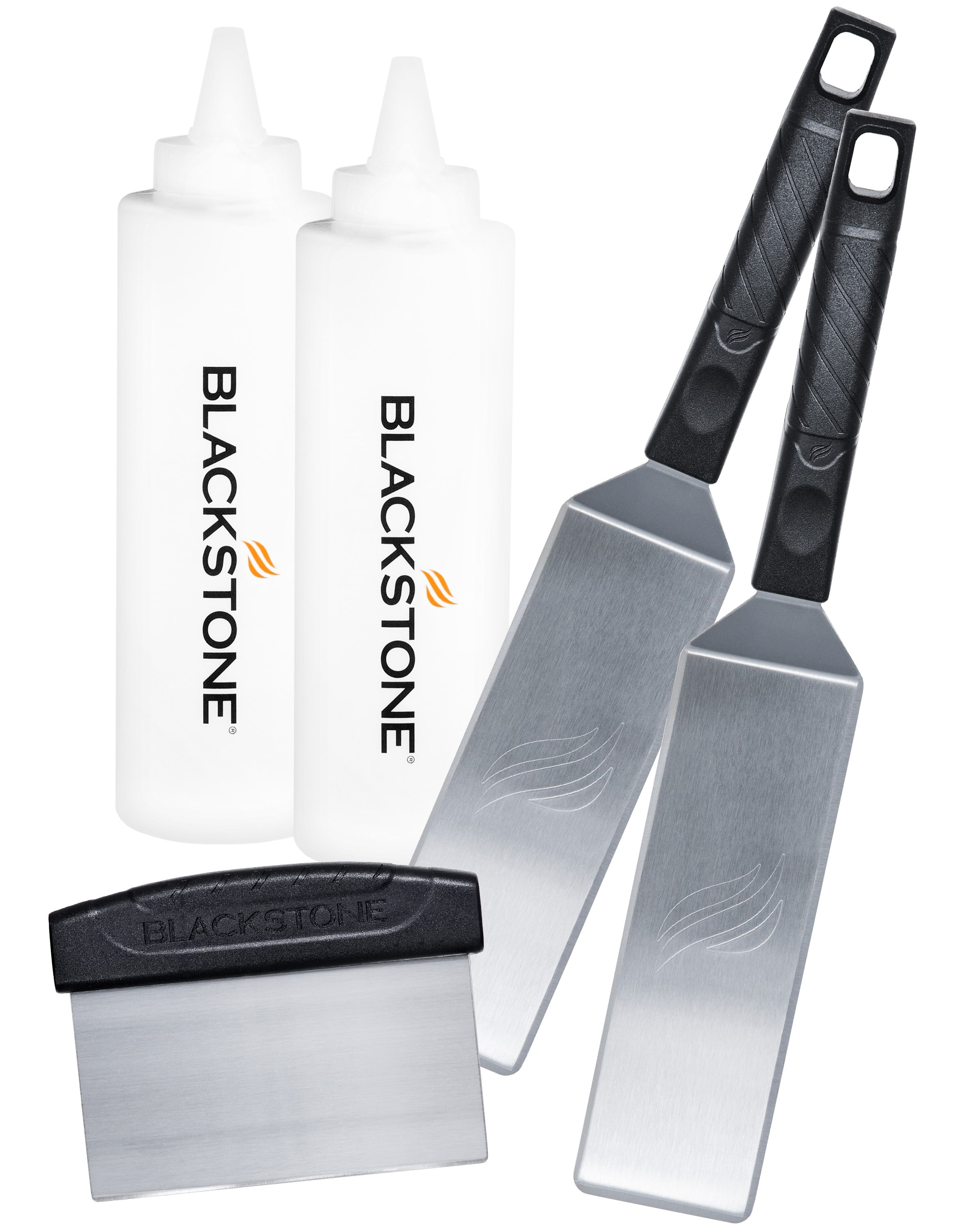  Blackstone 5433 Knife Roll Kit 1 Silicone Prep Mat, Integrated  Salt and Pepper Shaker, 1 Large Prep Knife, 1 Small Prep Knife, 1  Containment Tube, Stainless Steel, Chef Travel Roll