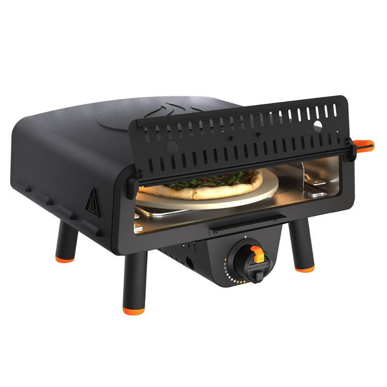 Blackstone Outdoor Tabletop Propane Pizza Oven with 13” Rotating