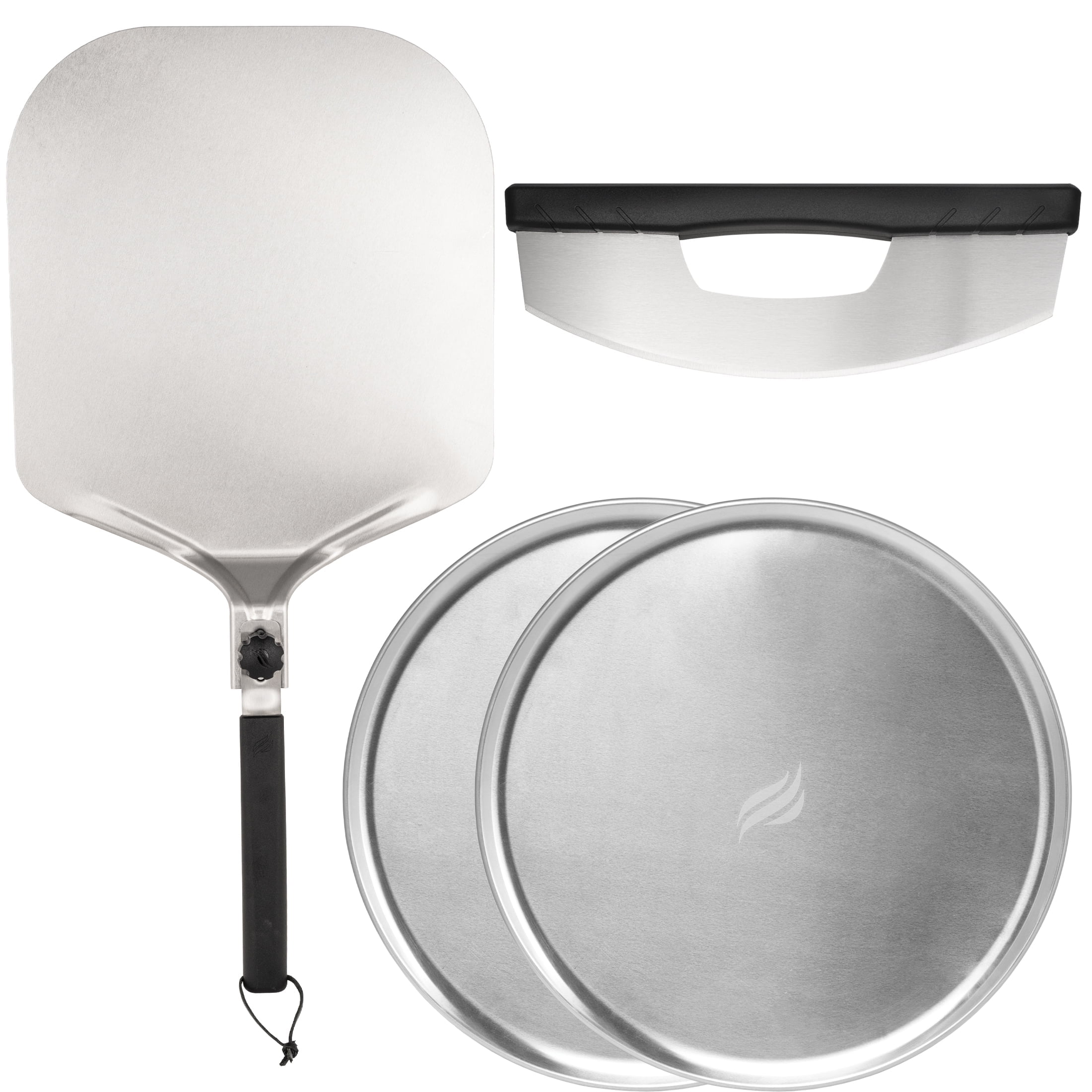 Free Shipping! Black Stone Pizza Basics Kit with 14-inch Trays