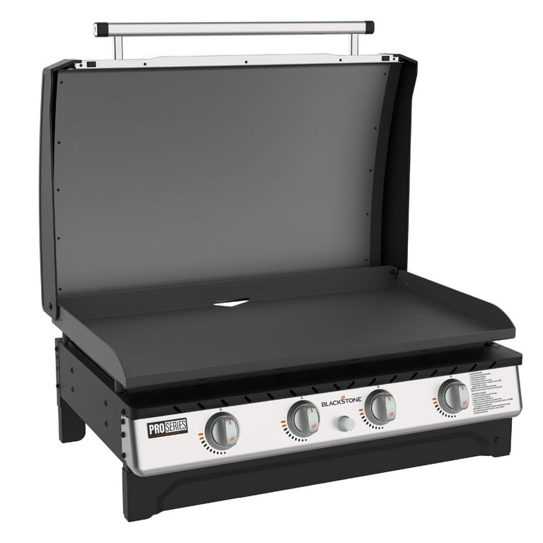 Burner Griddle Walmart Blackstone Pro Series Propane Griddle