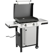 Blackstone ProSeries Outdoor Griddle, 3-Burner 28” Propane Flat Top Grill with Cabinet, Stainless Steel