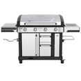thumbnail image 1 of Blackstone Pro Series Outdoor Griddle, 36 Inch XL 4-Burner Flat Top Grill with Cabinet, Stainless Steel, 1 of 18