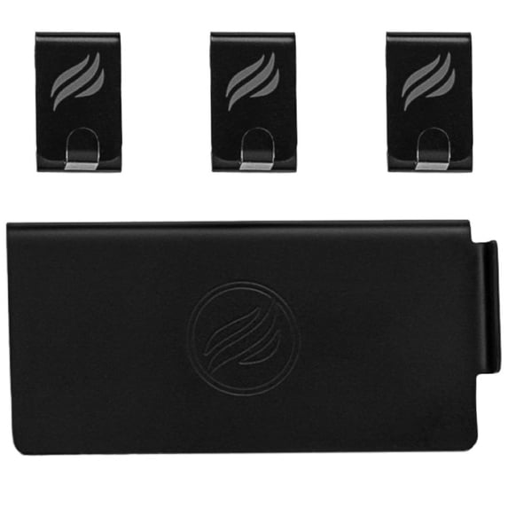 Blackstone Side Shelf BAR System Grease Gate and Tool Hooks Set