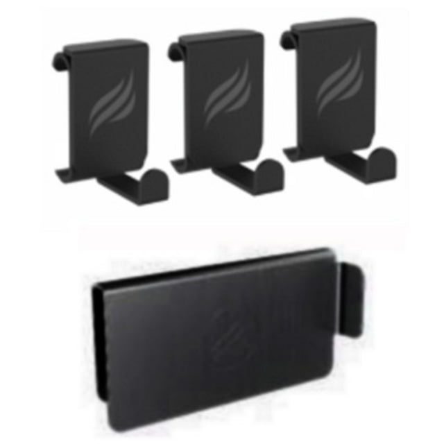 Blackstone Side Shelf Bar Accessory Grease Gate and Tool Hooks Set for