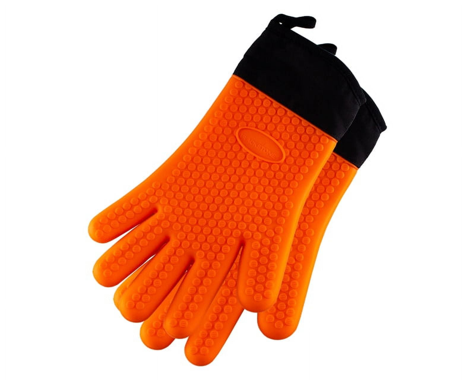 Tondiamo Heat Resistant Gloves with Silicone Bumps and 3 Rolls 10mm x 33m  108 ft Heat