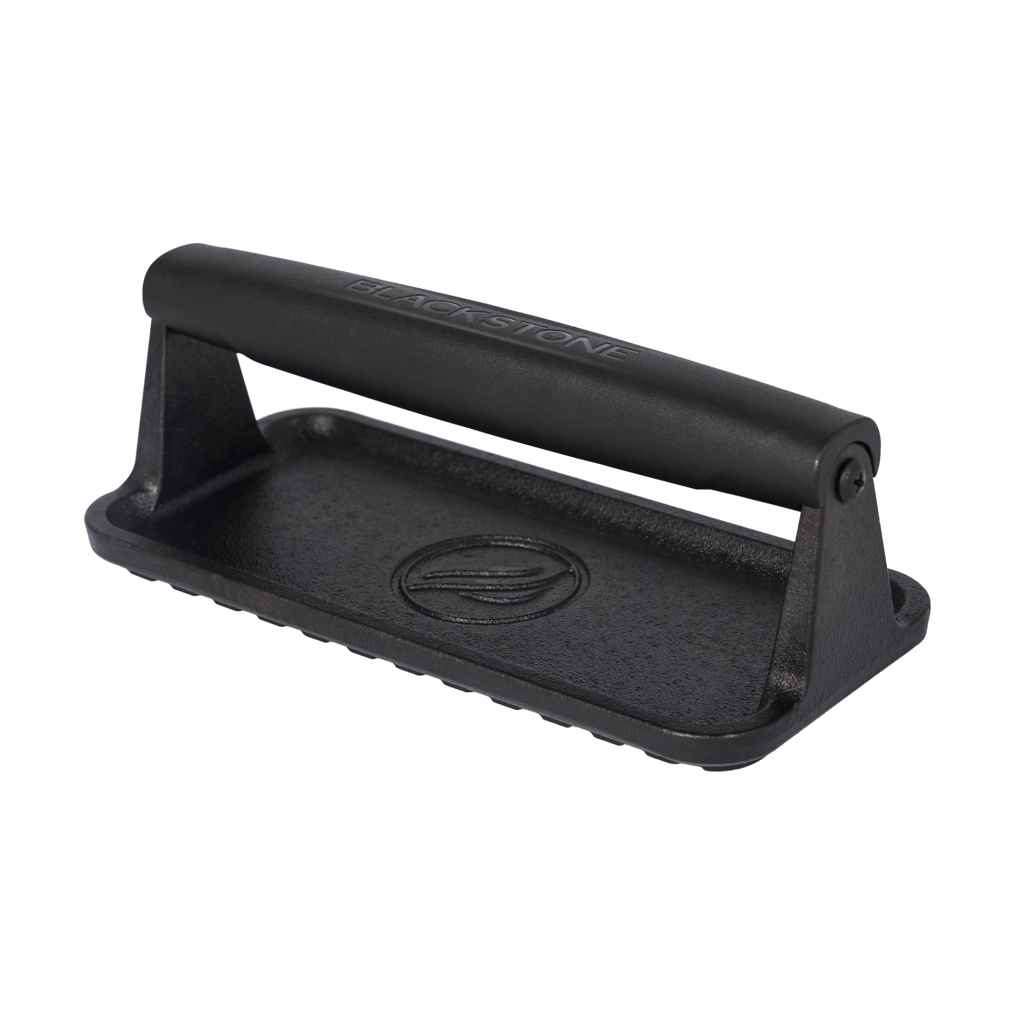 Blackstone Small Cast Iron Griddle Press in Black