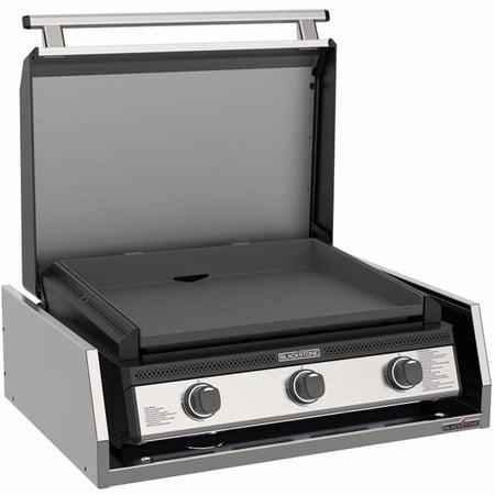 Blackstone Stainless Steel 28" Deep Built-In Griddle with Hood and Stainless Steel Insulation Jacket
