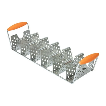 Blackstone BLK5153 Stainless Steel Taco Rack Holder with Handles