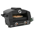 Blackstone Outdoor Tabletop Propane Pizza Oven with Two 15" Cordierite