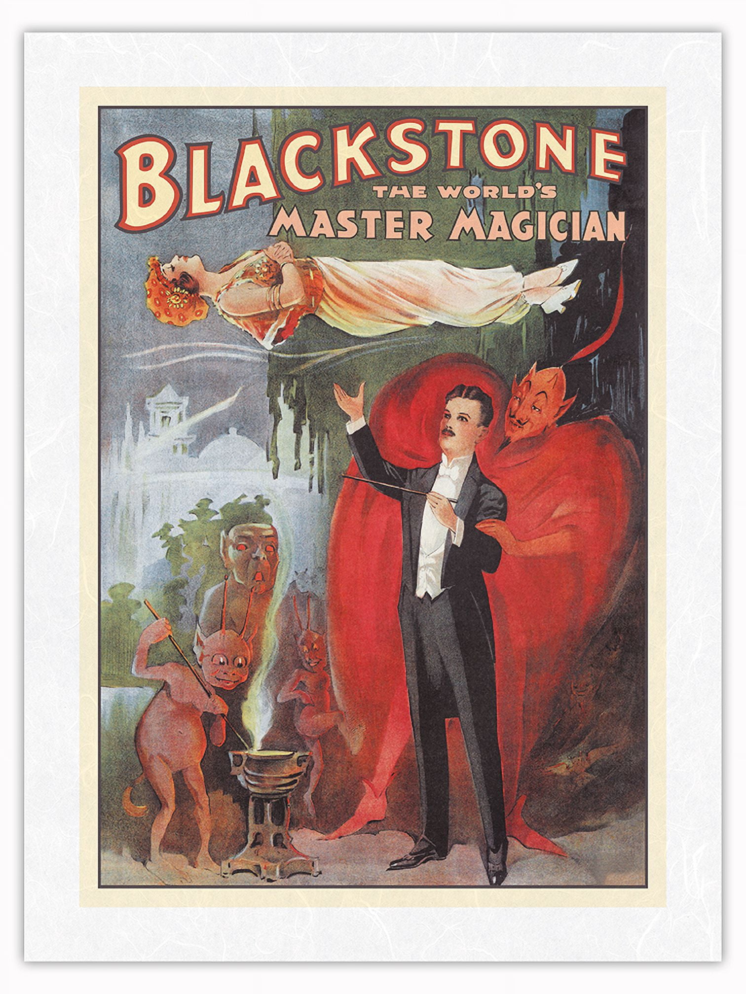 Blackstone The World’s Master Magician - Levitation Illusion - Vintage ...