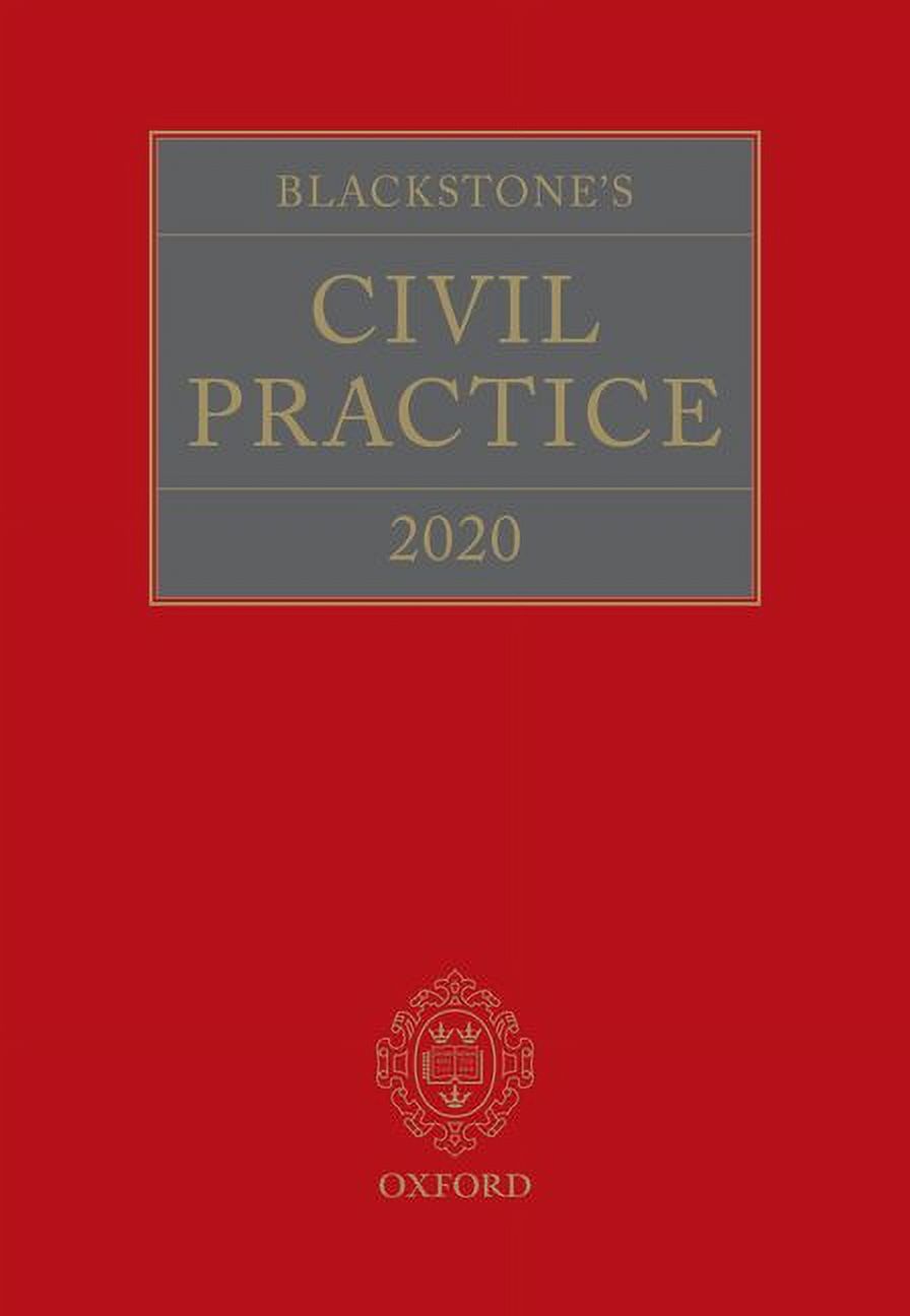 Blackstone's Civil Practice 2020 (Hardcover) - Walmart.com