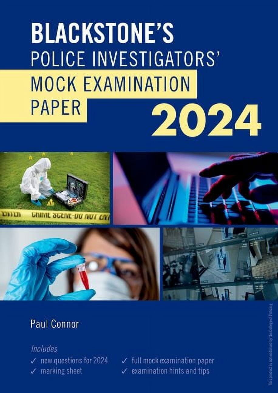 Blackstone's Police Blackstone's Police Investigators Mock Exam 2025