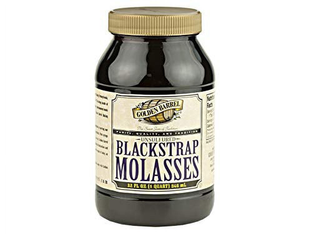 Blackstrap Molasses Unsulfured Quart (2-1 Quart Bottles) - Walmart.com