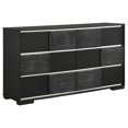 thumbnail image 1 of Blacktoft 6-drawer Dresser Black, 1 of 10