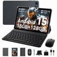 thumbnail image 1 of Android 15 Tablet,2026 Latest Android Tablets with Keyboard 18GB+128GB/2TB, 10 Inch Tablet with Pen, 6000mAh, 1080P, 5G WiFi, Bluetooth5.0, GPS, OTG, 2 Speaker, 1 of 9