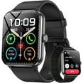 thumbnail image 1 of Blackview 2026 Smart Watch (Answer/Make Calls), Fitness Watch for Men and Women with Heart Rate/SpO2/Sleep Monitor/2 Straps, 100+ Sports Modes, IP68 Waterproof Activity Tracker for Android/iPhone, 1 of 7