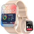 thumbnail image 1 of Blackview 2026 Smart Watch (Answer/Make Calls), Fitness Watch for Men and Women with Heart Rate/SpO2/Sleep Monitor/2 Straps, 100+ Sports Modes, IP68 Waterproof Activity Tracker for Android/iPhone, 1 of 6