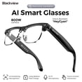 thumbnail image 1 of Blackview AI Smart Glasses with Camera, 1080P HD Video & Photo Capture, Real-Time Translation, Recording Glasses with AI Assistant for Women & Men, Open-Ear Audio for Travel (Photochromic), 1 of 15