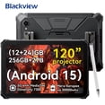 Blackview Active 12 Pro Rugged Projector Tablet 11'' Pad Android 15 ...
