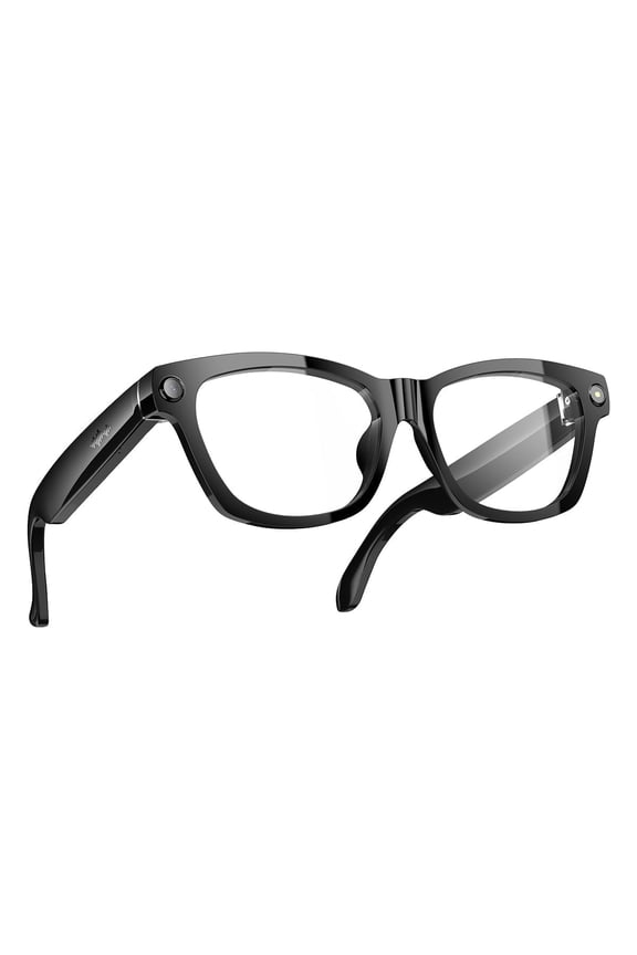 AI Smart Glasses with Camera, 1080P HD Photo/Video Recording Glasses, Real-Time Translation, AI Voice Assistant, Chat GPT Free, Polarized Sunglasses Lenses for Men/Women