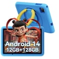 thumbnail image 1 of OSCAL KIDO2 Kids Tablet,10.1" HD+ Display with Shockproof Case,12GB RAM+64GB ROM,6600mAh Battery Google Kids Space,Parental Controls,Blue, 1 of 12