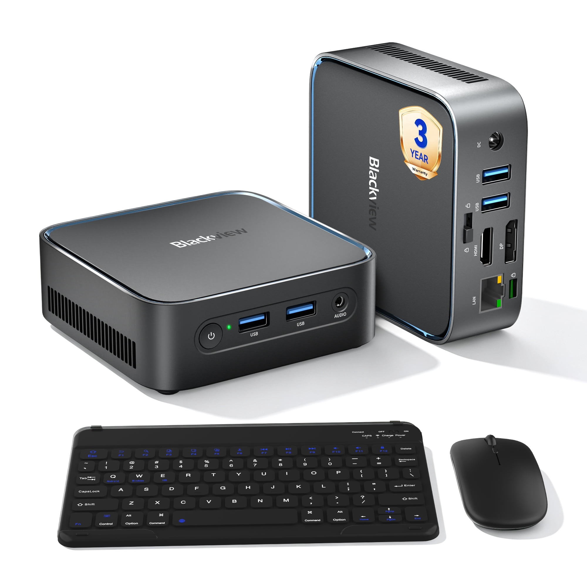 GMKtec Gaming Mini PC, AMD Ryzen 7 5825U 4.5GHz, 16GB RAM, 512GB
