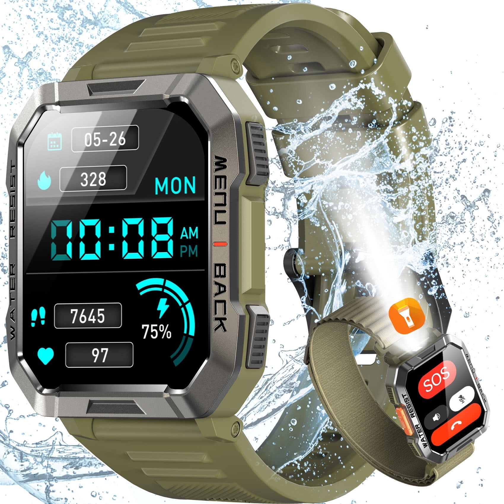 Blackview Bt Watch Iphone Fitness Tracker Smart Watch W60