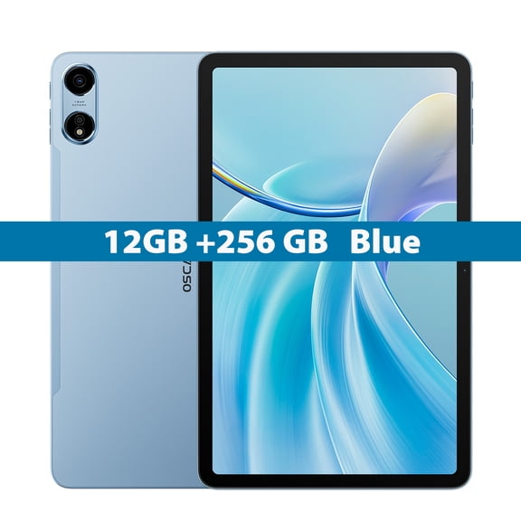 Blackview OSCAL PAD 100 Tablet PC 12'' 2K FHD Display,12GB RAM 256GB ROM 9000mAh Android 15 4G,Grey/Blue