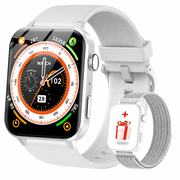 Blackview Smart Watch fits for Android iPhone,IP68 Waterproof,with Bluetooth CallAnswer/Make Calls for Women Men 1.83" HD Screen Fitness Watch with AI Voice,GRAY
