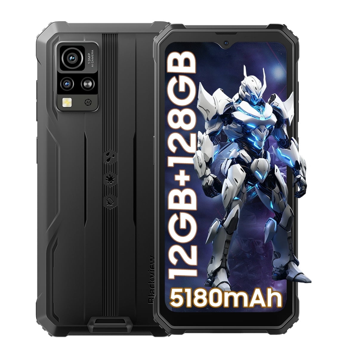 Blackview BV4800 Unlocked Rugged Smartphone, 6.5