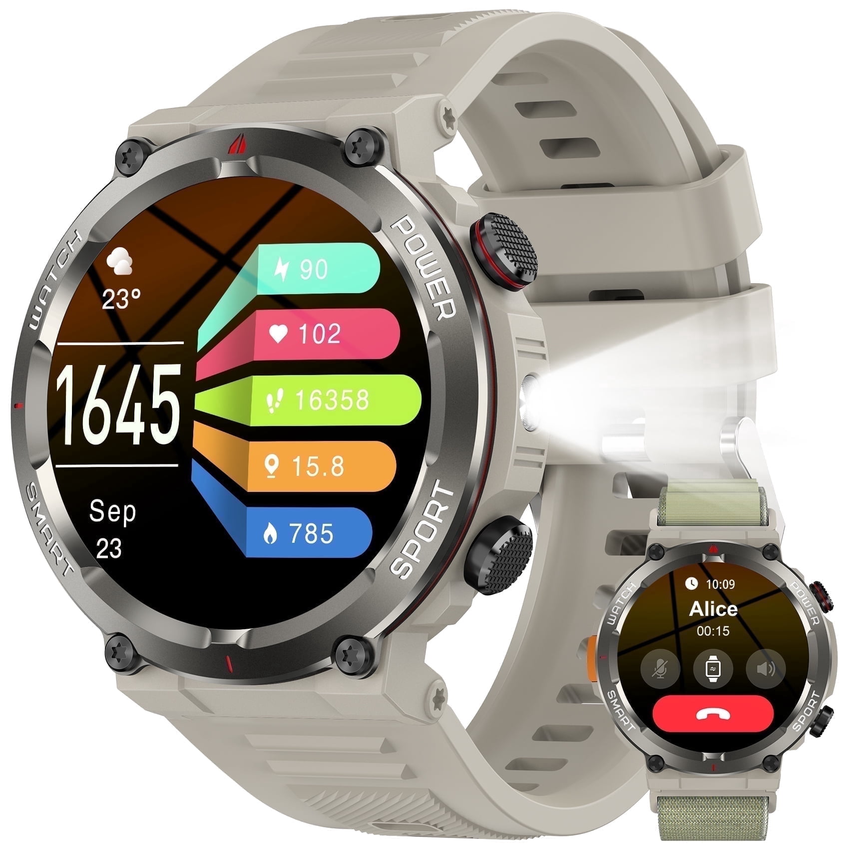 Khaki- Rugged 1.45