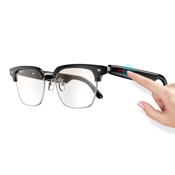 Blackview Smart Glasses Wireless Bluetooth Anti-blue Light Lens Outdoor Sports Hands-free Calling Music Eyeglasses