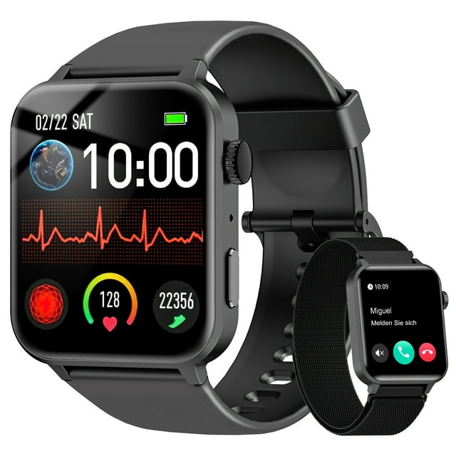 Blackview Smart Watch For Android And Iphoneip68 Waterproofwith Bluetooth Callanswermake 5036