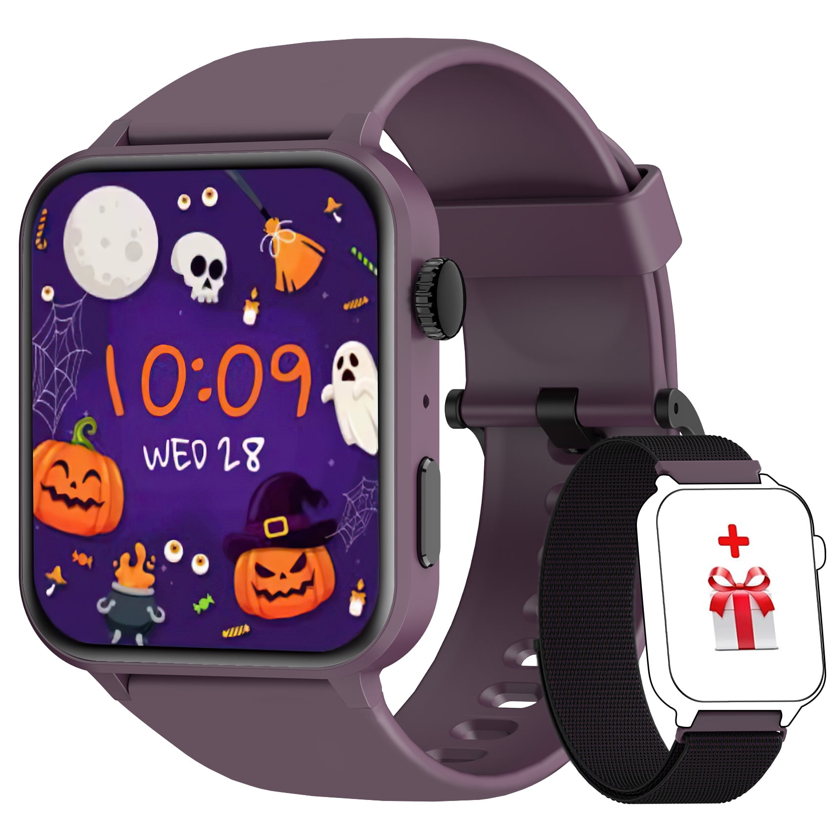 Smart Watch Fits Android IPhone 1 91 inch Fitness Tracker Women s Smartwatch Answer Make Calls 115 Sports Modes Message Reminder IP68 Waterproof Gift