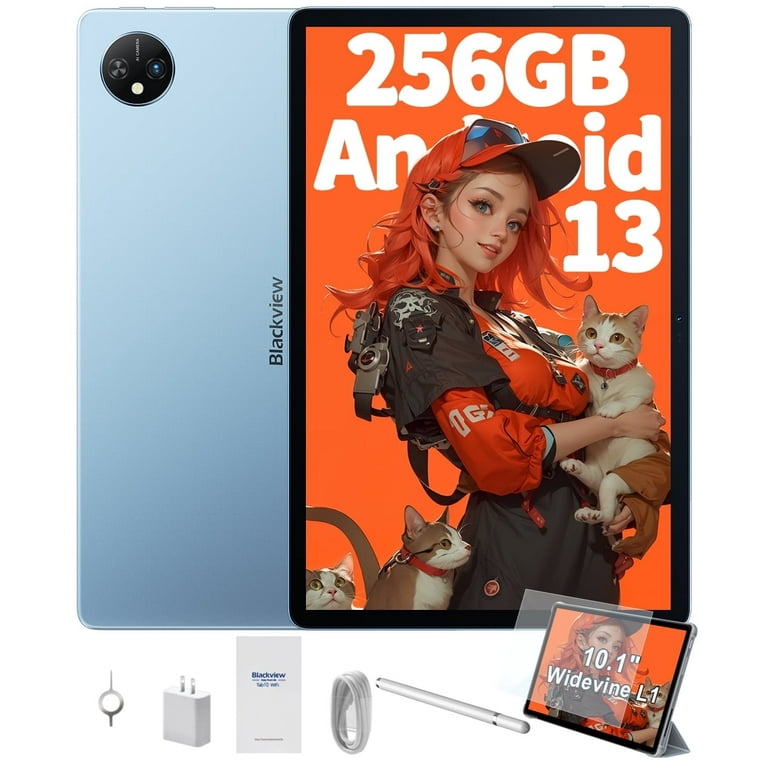 Blackview Tab 10 Android 13 Tablet, 10.1 Inch Display, Octa