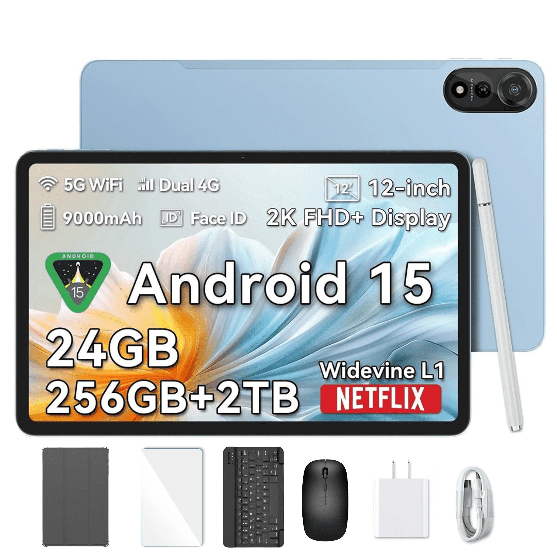 Blackview Tab 18, Android 12, 10 inch, 4GB RAM 128GB ROM, Octa