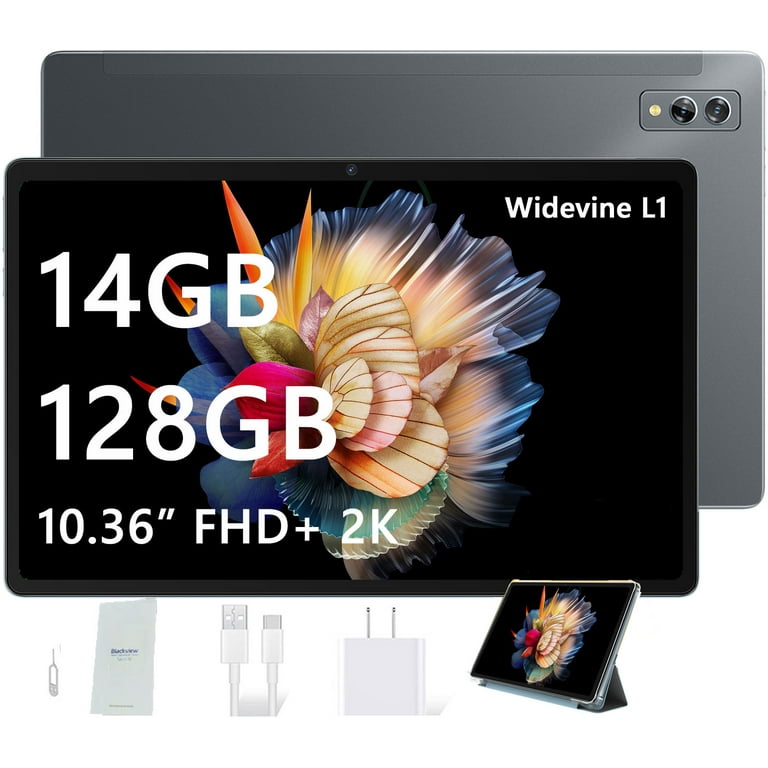 Tablets Blackview Tab 16 Android Tablets 11 inch 8GB+256GB 2000×1200  Display Widevine L1 TÜV Certified with Stylus