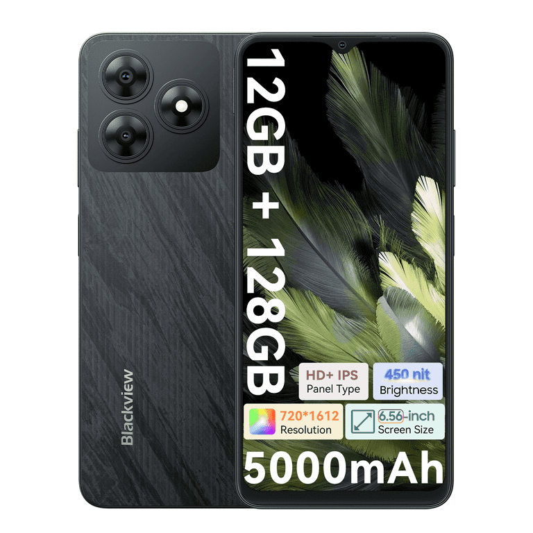 Blackview Unlocked Cell Phones Wave 8 4GB RAM 128GB ROM GSM
