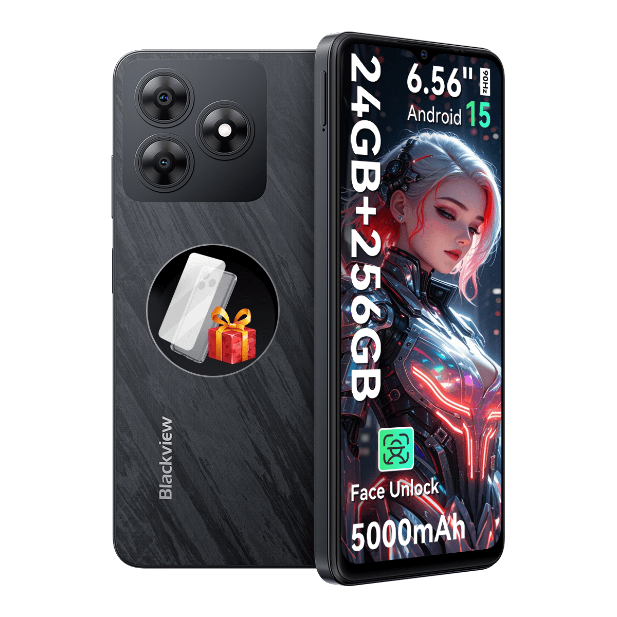Blackview Wave 8 Unlocked Cell Phone,Android 15 Unlocked Phones
