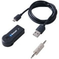 Blackweb Bluetooth Audio Receiver Adapter Pairs and Streams Audio