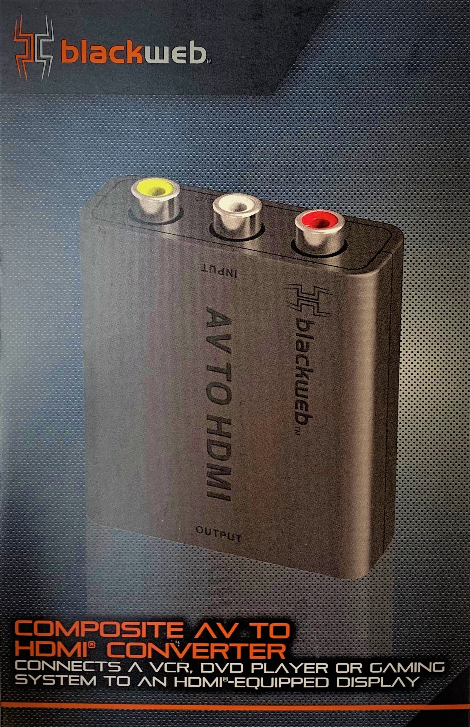 Blackweb Composite AV to HDMI Converter