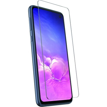 Blackweb Curved Hybrid Glass Screen Protector with Error-Free Application Tray for Samsung Galaxy S10E