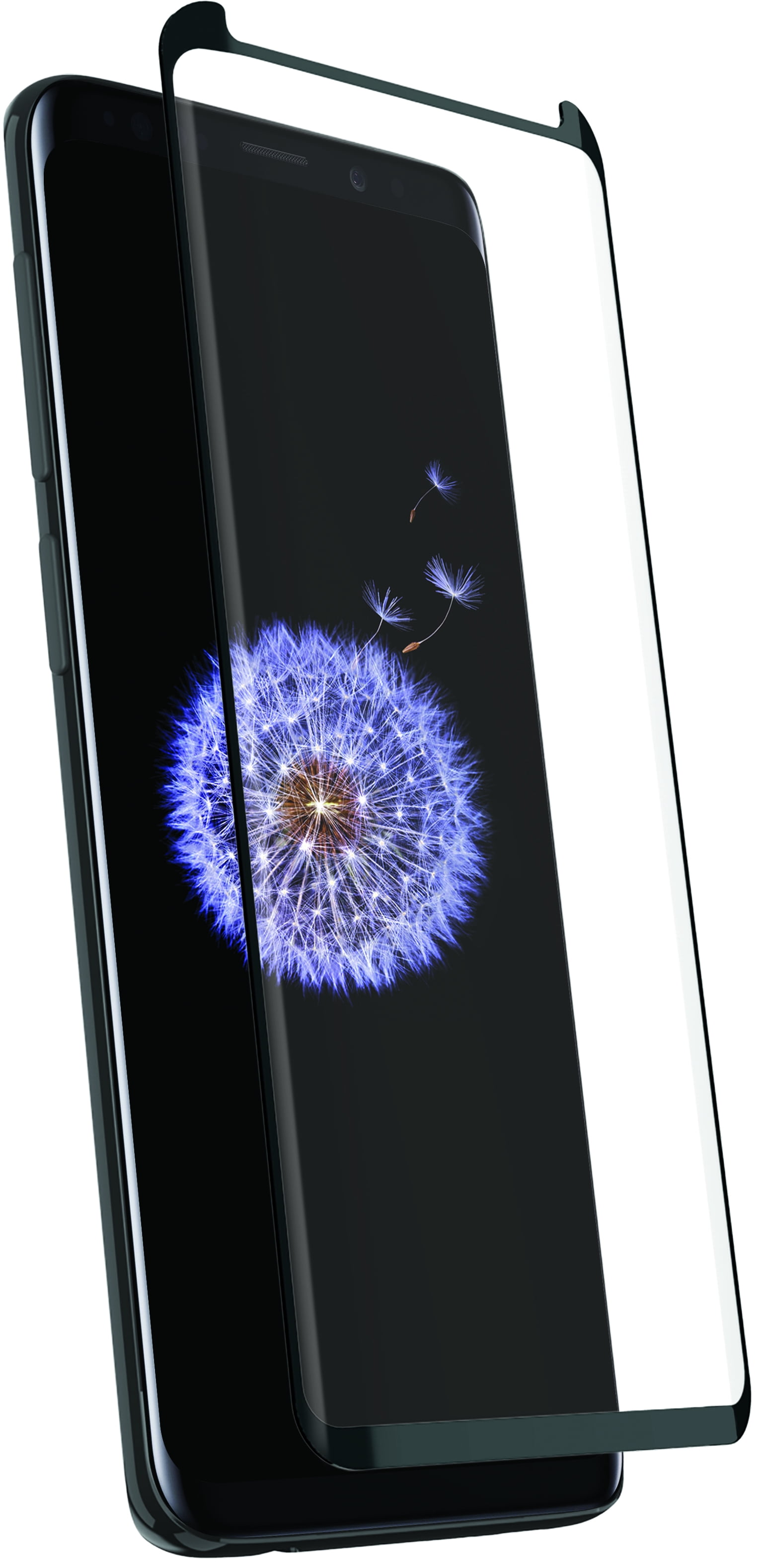 Blackweb Curved Impact Glass Screen Protector With Error-Free Installation Tray For Samsung Galaxy S9