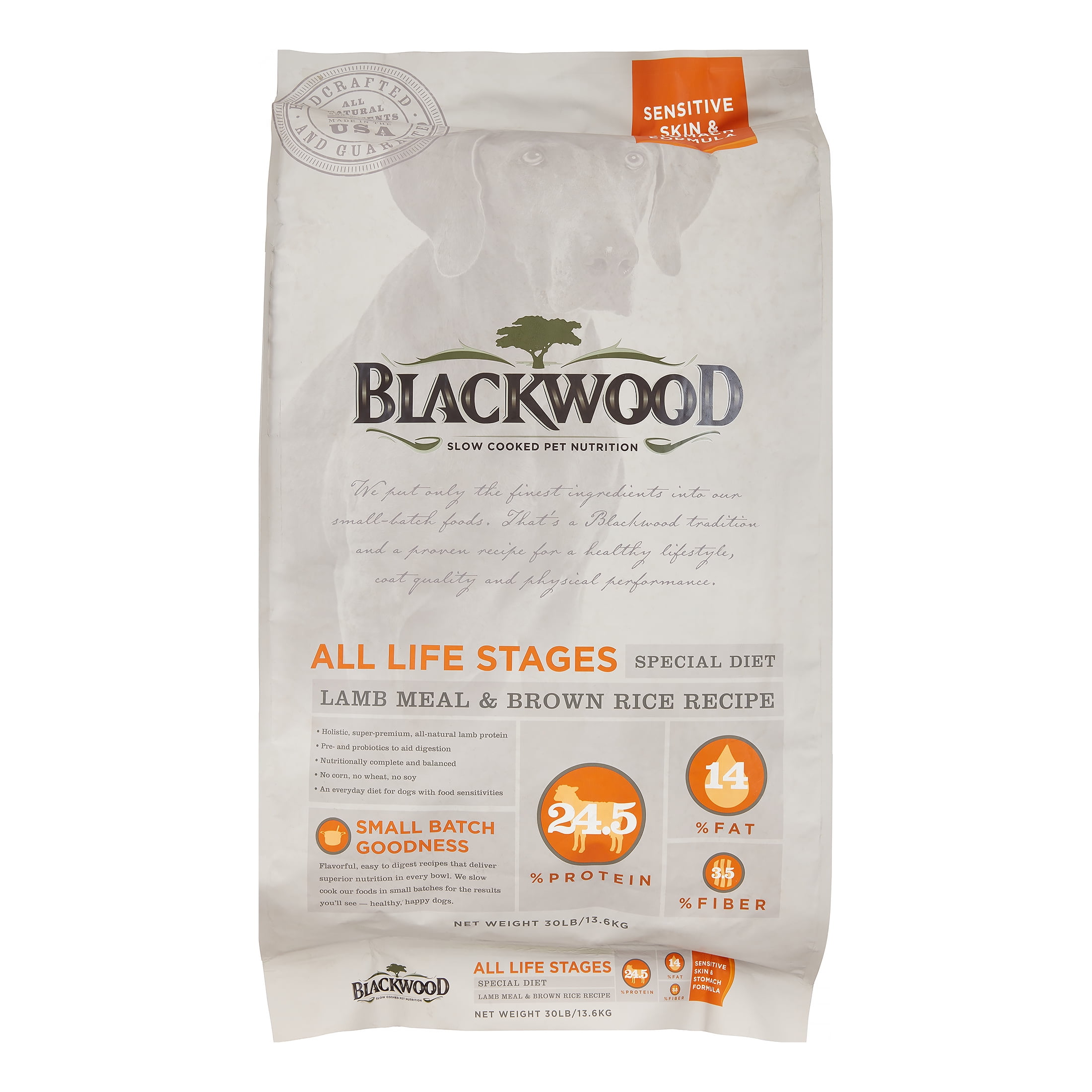 Blackwood All Life Stages Special Diet Sensitive Skin Lamb Meal & Brown