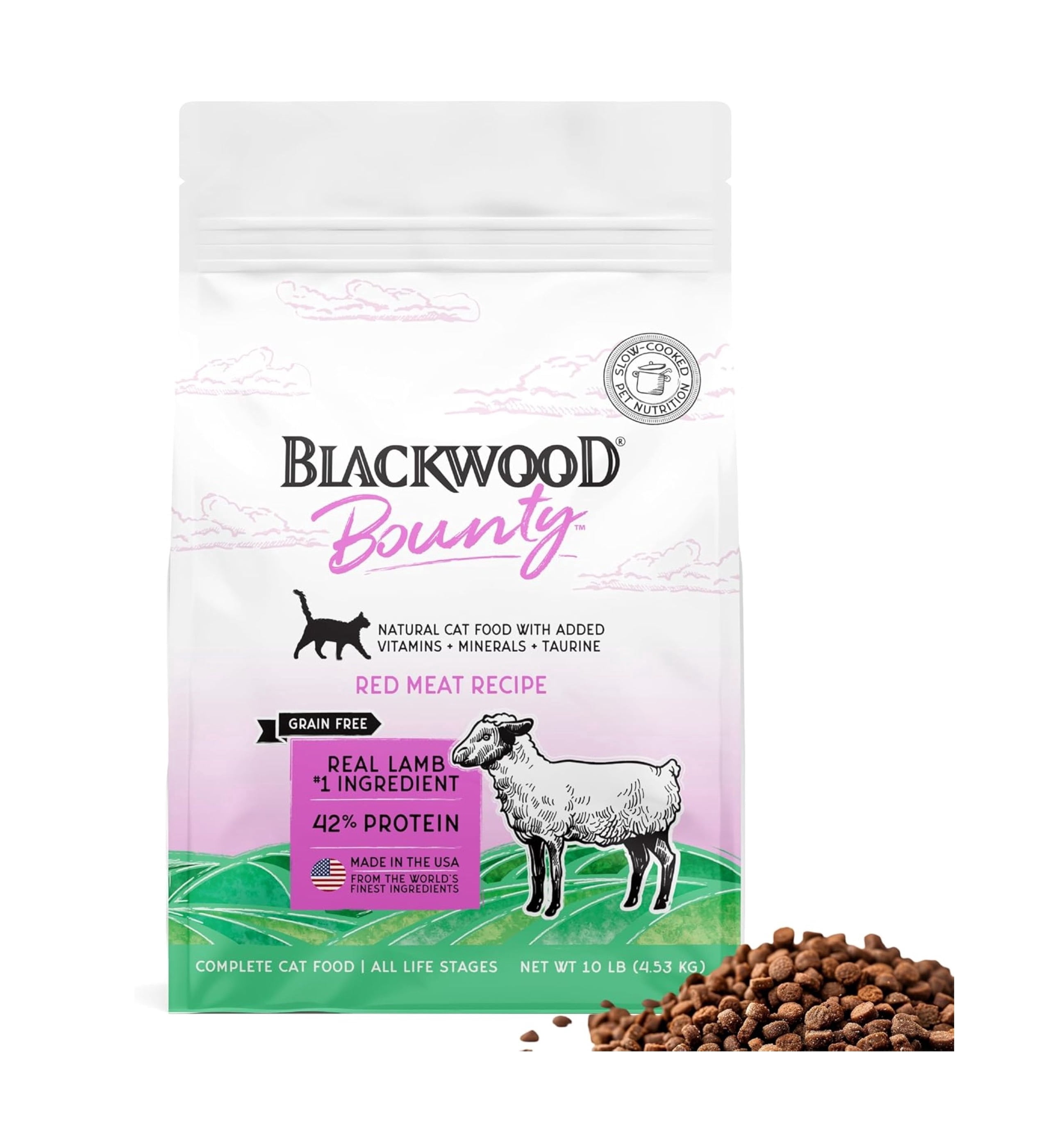 Blackwood Bounty Dry Cat Food Red Meat - 10 lb.