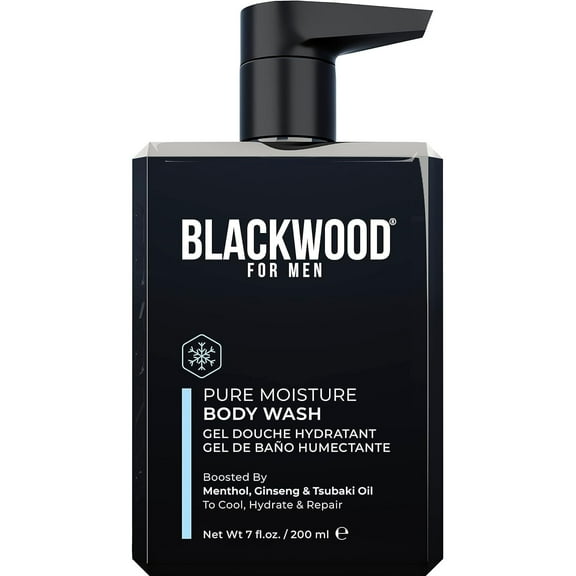 Blackwood For Men Pure Moisture Body Wash | For Dry or Sensitive Skin, 7oz
