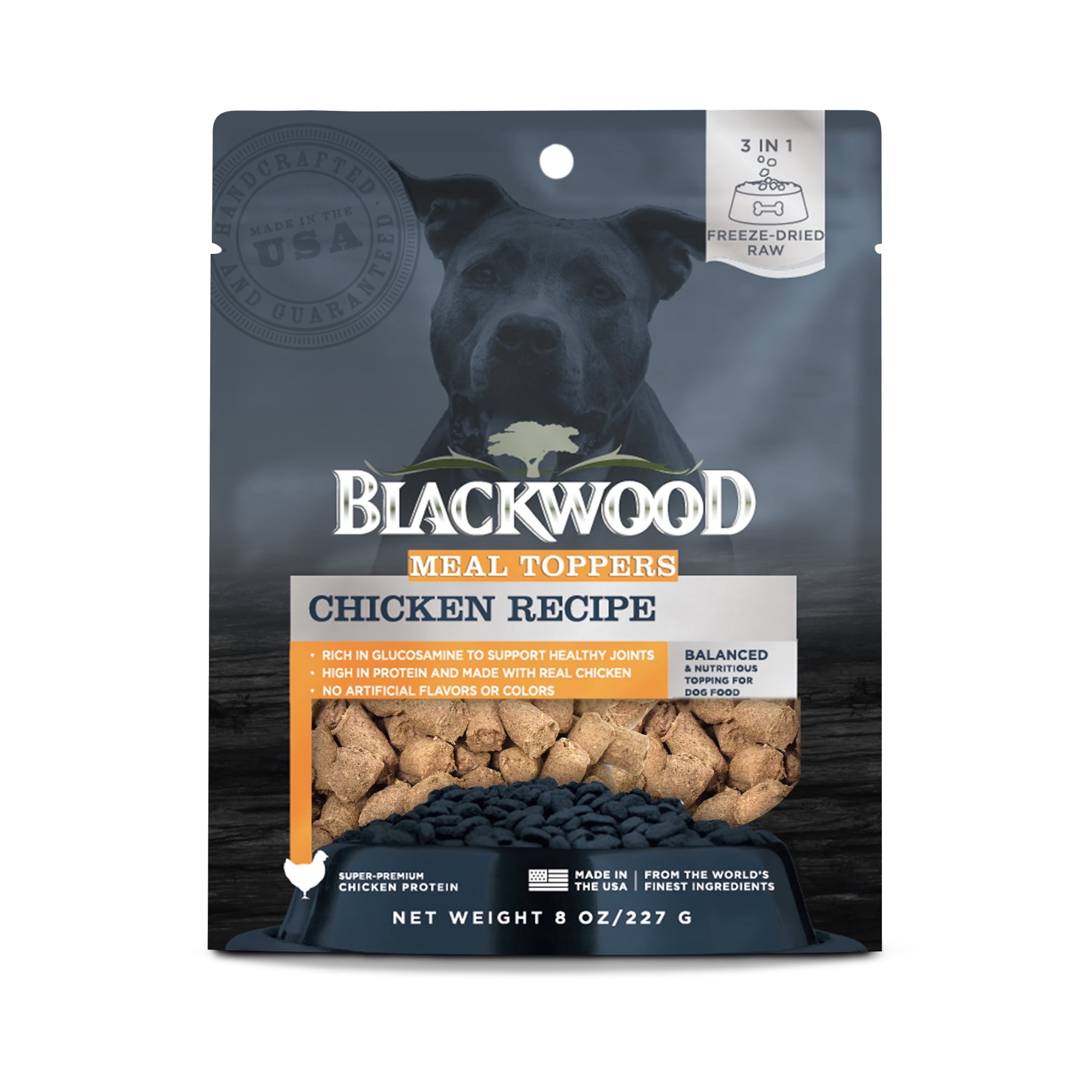 Blackwood Meal Freeze Dried Raw Topper Chicken Recipe - 8 oz