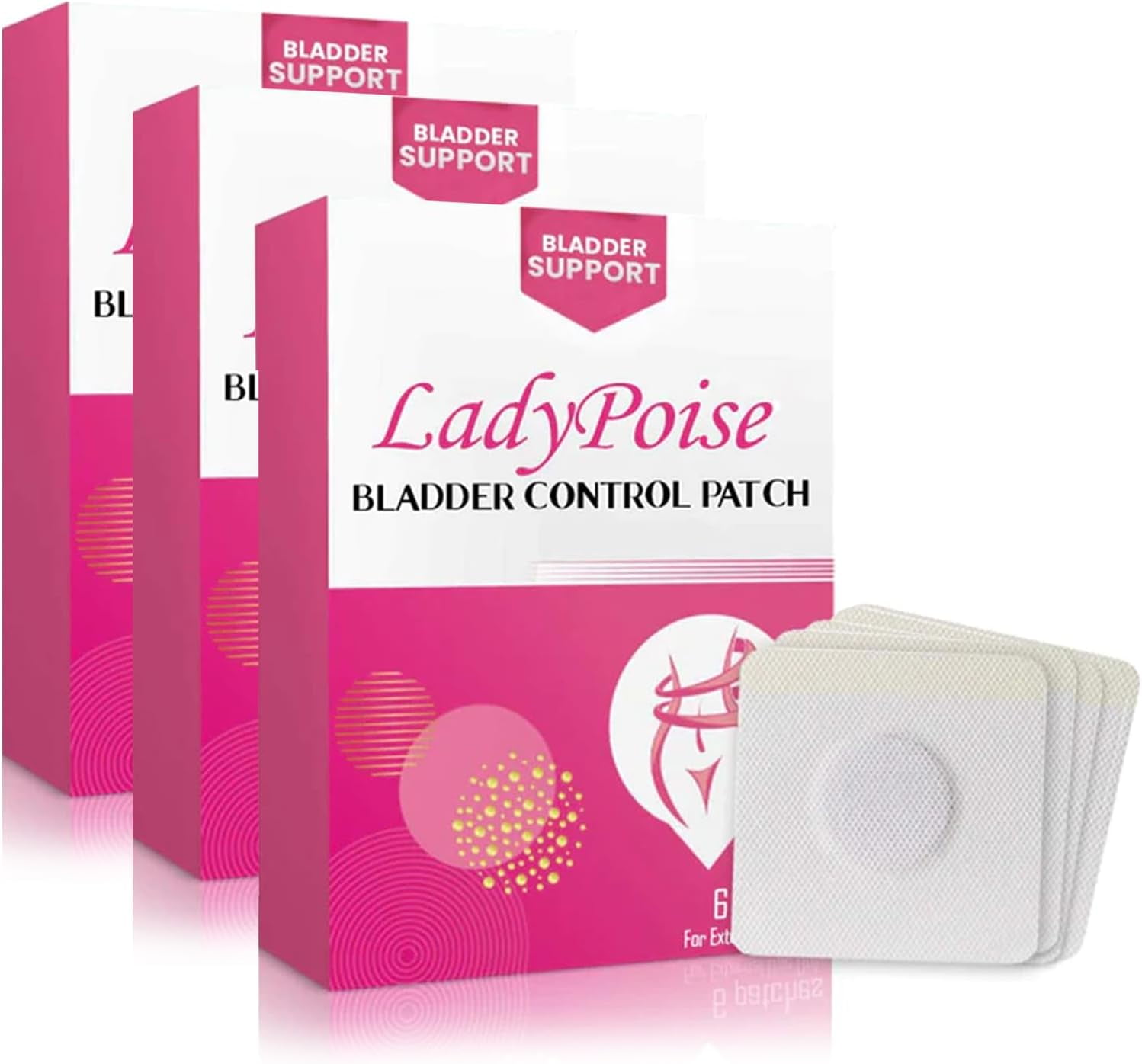 Bladder Control Patch, Bladder Control Patches for Women, Overactive