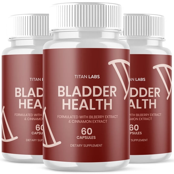 Bladder Health Pills Advanced Formula Vitamin Supplement BladderHealth 180 Capsules