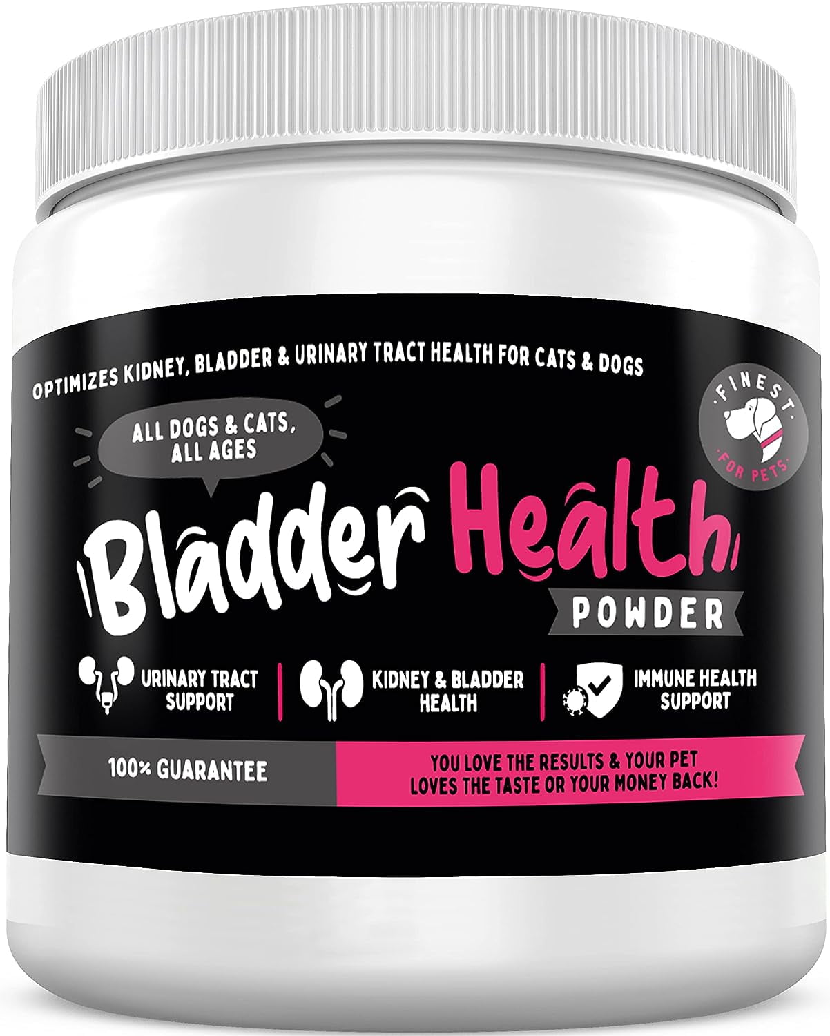 Bladder, Kidney & Urinary Tract Powder for Cats & Dogs. Cranberry, D